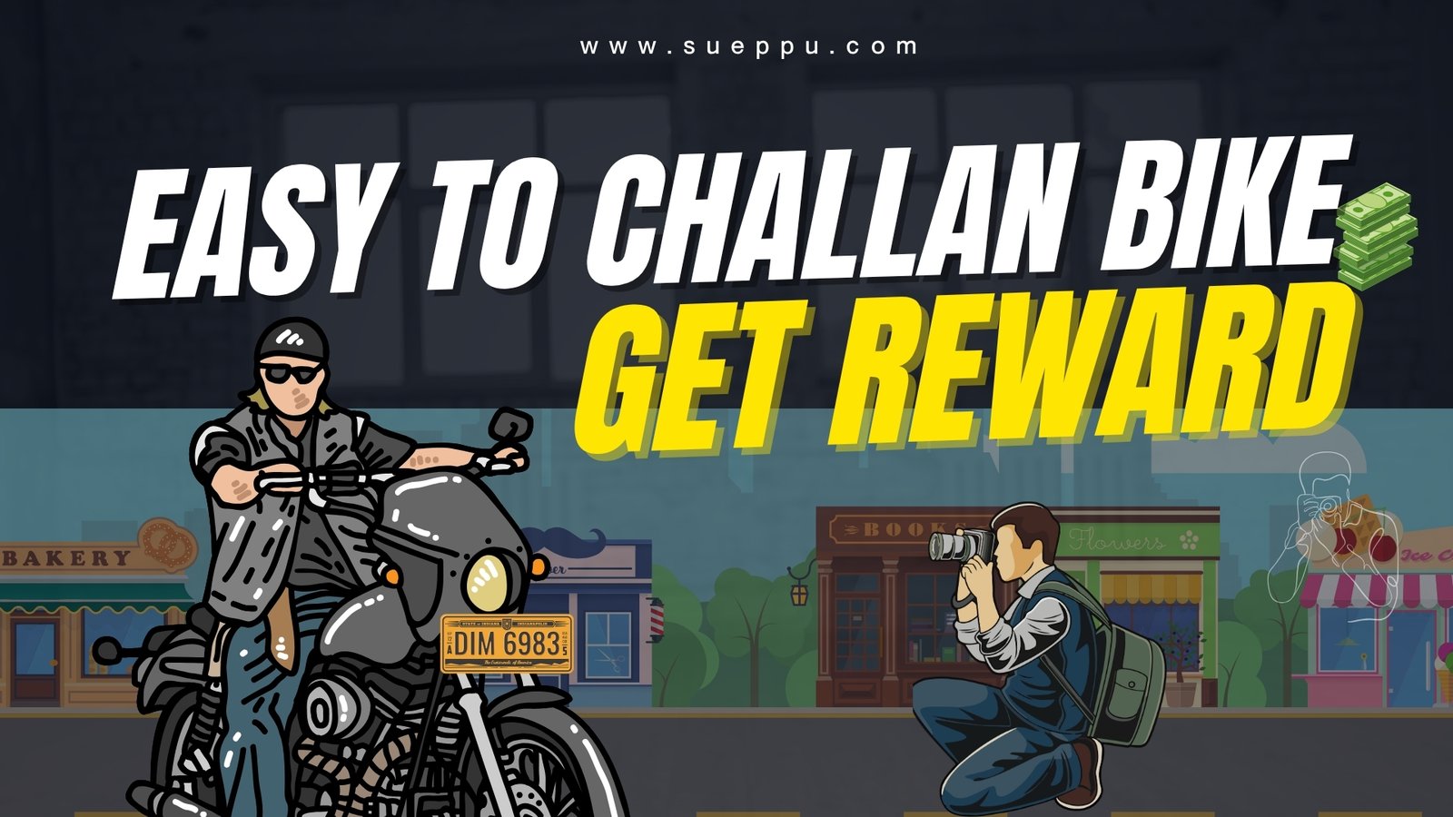 Best Bike Challan And Reward Fine By 505