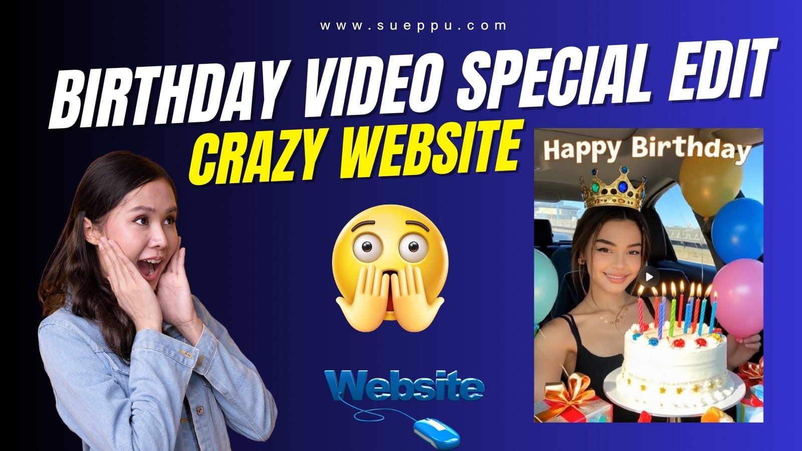 Birthday Wishes Special Video Making Website By 555