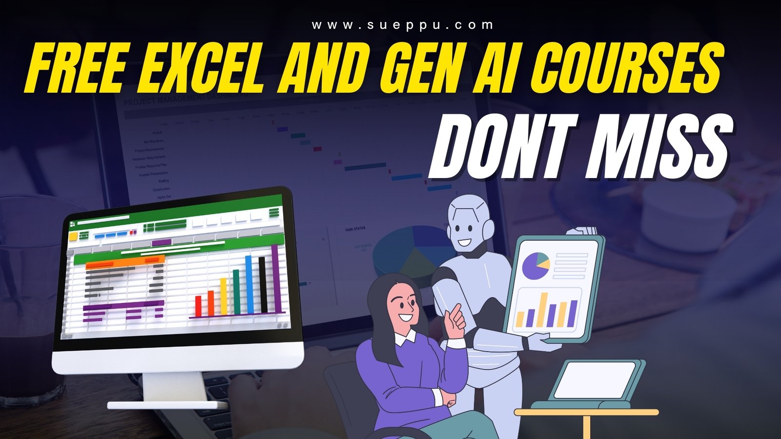 Excel and Gen AI Courses Free New Offer by 755