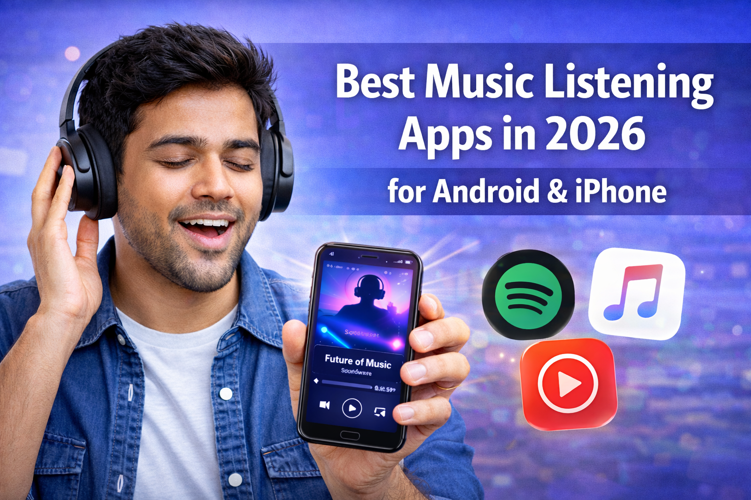 Best Music Listening Apps in 2026 for Android & iPhone