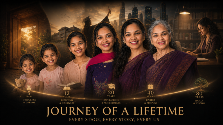 How Gemini AI Creates Cinematic Life Journey Portraits From Childhood to Old Age