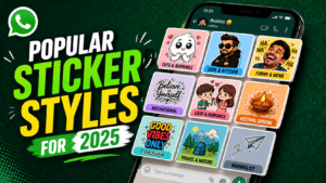 trending WhatsApp stickers