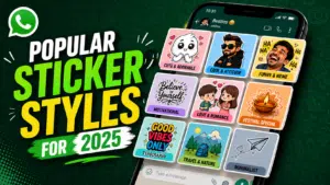 trending WhatsApp stickers