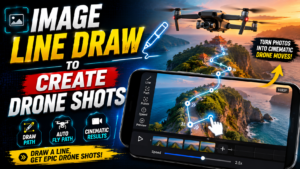How to Use Simple Line Drawings to Plan Drone Shots on Your Phone