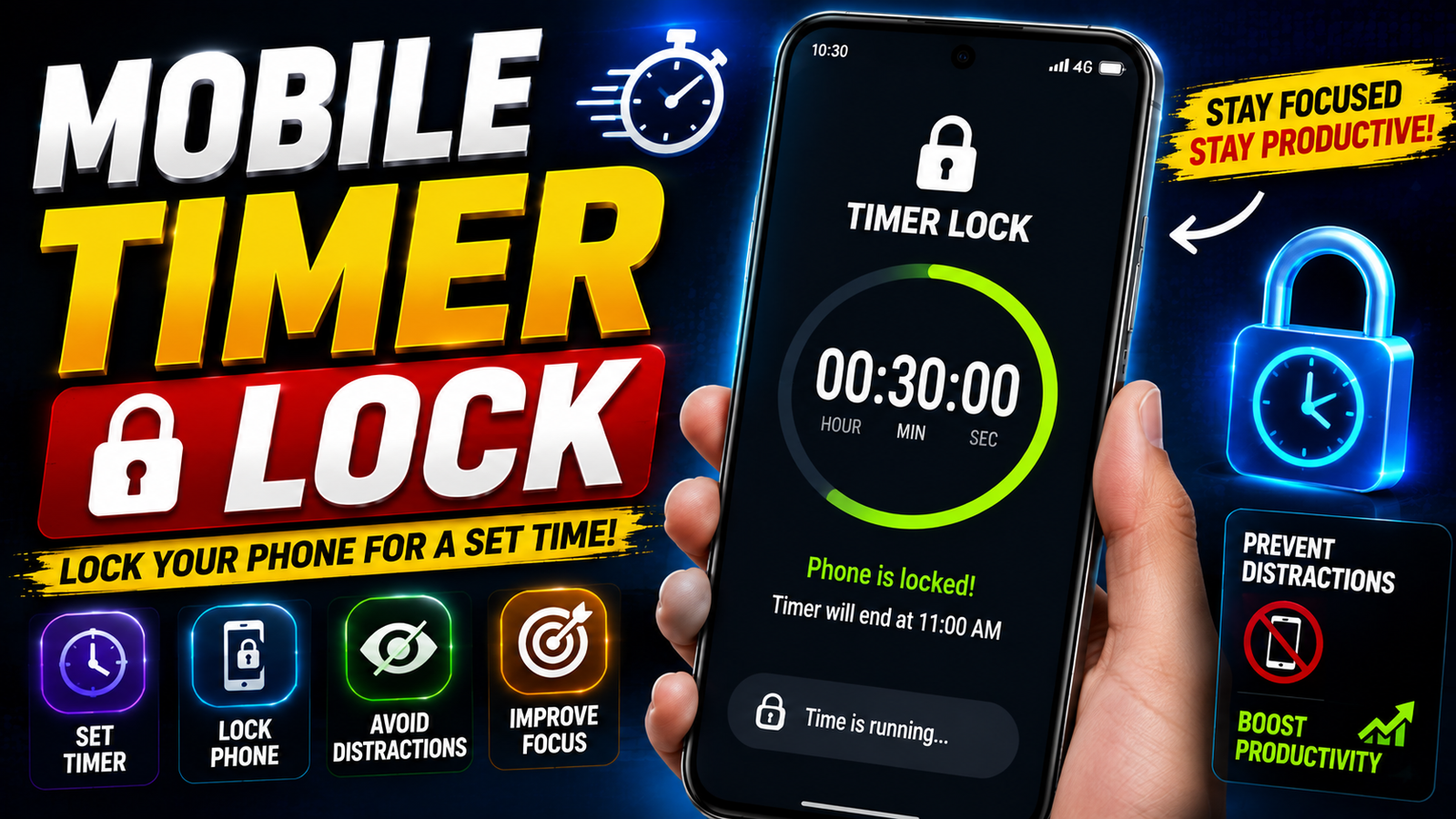 Mobile Timer Lock